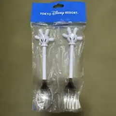 最終値下げ 新品　東京ディズニーリゾート カトラリーセットのサムネイル