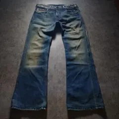 DIESEL　ZATMAN　ブーツカット　フェード　フレア　デニムパンツ　W30のサムネイル