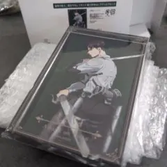 リヴァイ 戦う背中ver. アクリルブロック　進撃の巨人　オンラインくじ