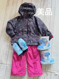 nima スキーウェアセット 85〜95cm 花柄