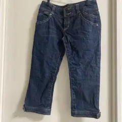 any SiS デニム クロップドパンツ 2ボタン サイズ2のサムネイル