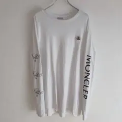 【未使用に近い/3XL】モンクレール 長袖tシャツ 国内正規品　両袖デザインのサムネイル