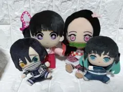 鬼滅の刃 キャラクターぬいぐるみ 4体セット