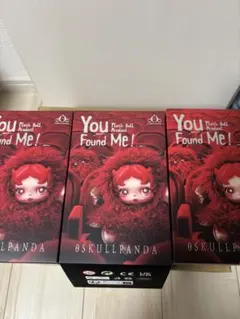 K*N様 3個セットSKULLPANDA YouFoundMe!