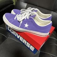 コンバース　ワンスター　パープル