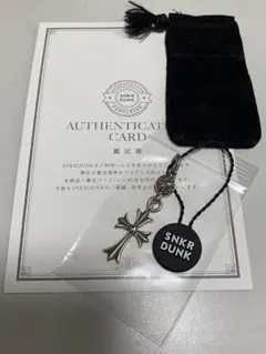 상태매우좋음 クロムハーツ ワンボールタイニーCHクロス チャーム ネックレス