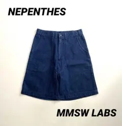 日本製 ネペンテス MMSWLABS デニムショーツ ハーフパンツ ベイカーのサムネイル