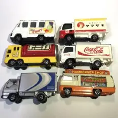 トミカ　エルフ　6台セット BEEP ゲームグッズ通販 / トミカ 6 いすゞ エルフ（トラック）