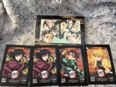 【新品未使用】映画鬼滅の刃 入場者特典 4枚セット