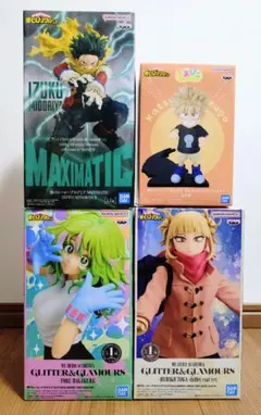 僕のヒーローアカデミア　フィギュア　４点セット　まとめ売り
