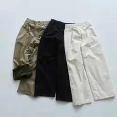 SeaRoomlynn Fluffy Cottonストレートパンツ