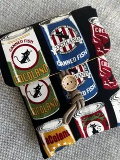 万年筆・ペンケース　ねこ/缶詰@4本さし@ふわふわお布団