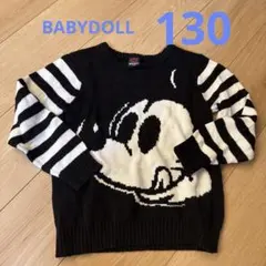 BABYDOLL セーター　ミッキー　130