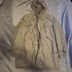 希少　フード付きオリーブドラブミリタリージャケット