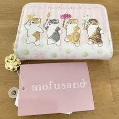 mofusand カードケース モフサンド ピンク おはな ぢゅの アベイルのサムネイル