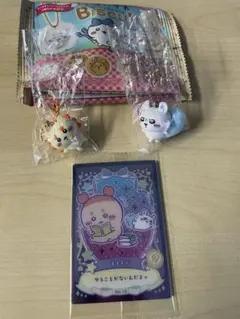 ちいかわ ボールチェーン付きマスコット 2種類✨️＋カード付き