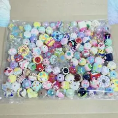 早い者勝ち❣️ アクリルビーズ カスタムビーズ ペイント 手書き ミックスビーズ