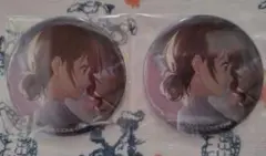 プロセカ　望月穂波　グリッター缶バッチ2個セット