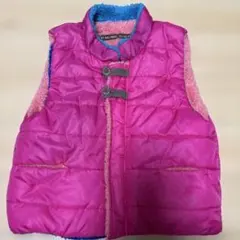 ラグマート　リバーシブルダウンベスト　100cm