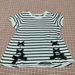 ストライプTシャツ 110cm