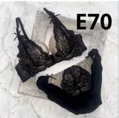 フェアリー ロマンティックレースブラセット　ブラジャー&ショーツ E70 Mのサムネイル