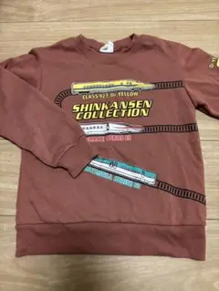 TRAIN GARAGE 新幹線コレクション トレーナー 120cm