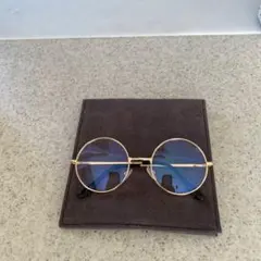 丸メガネ サングラス