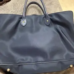 CHRISTIAN VILLA ネイビー トートバッグのサムネイル