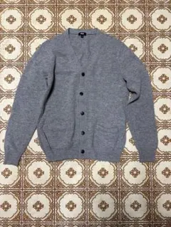 UNIQLO グレー カーディガン Mサイズ 灰色