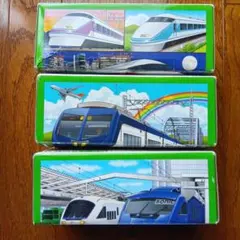 くもんのジグソーパズル　すすめ特急列車　 3点セット