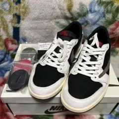 TravisScott × Nike Air Jordan 1 Low 27cm