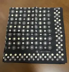 Calvin Klein ドットパターン ハンカチ