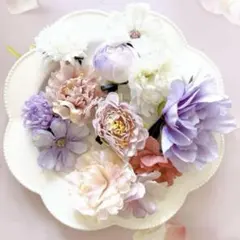 ♡A-16ラプンツェル風　ヘアクリップ　ヘアピン　フラワー　コスプレ　ディズニー