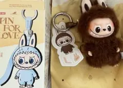 【L】ラブブ PIN FOR LOVE イニシャル アルファベット 即日発送