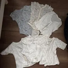 ベビー肌着6点セット　50cm 60cm ロンパース　西松屋　アカチャンホンポ