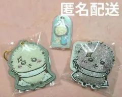 ちいかわ もこもこサガラ刺繍　ラインストーン　ミニチュアチョコチャーム　ラッコ