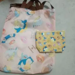 ミスド　２品 ポケモンコラボ　エコバッグ＆ポーチ