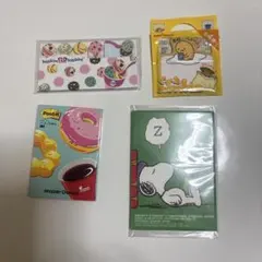 キャラクターメモ帳・付箋セット