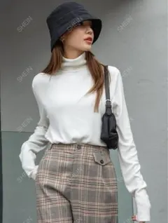 DAZY タートルネックTシャツ 単色