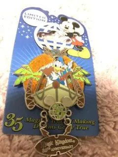限定ピンバッジ ウォルト ディズニー ワールド ドナルド