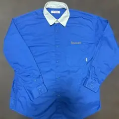 RED CAP GIRL 長袖シャツ 青