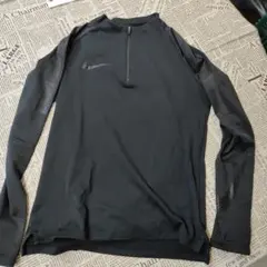 ナイキ ストライク ドリルトップ S 黒 サッカー トレーニングウェア ロンT