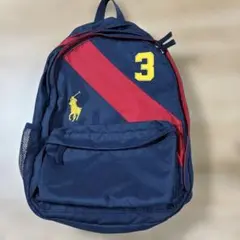 ラルフ・ローレン リュック　ネイビー×レッド