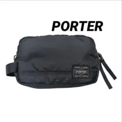 【美品】PORTER ポーター　ポーチ　ブラックのサムネイル