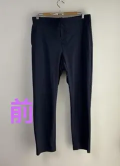 ユニクロ ウルトラストレッチアクティブパンツ ロジャーフェデラー Lサイズ 紺色