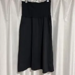 フレアスカート ウエストゴム ポケット付き　裏起毛　マタニティ