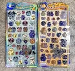 ★24時間以内発送 うるちゅるポップシール mojojojo 2枚セット②★