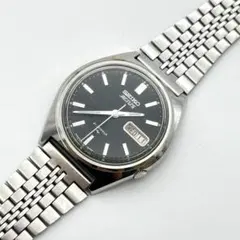 SEIKO 08クォーツ腕時計 稼動品 ビンテージ ブルーグリーン文字盤