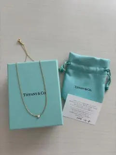 鑑定書付】ティファニー バイザヤード ネックレス 0.27ct K18YG - メルカリ