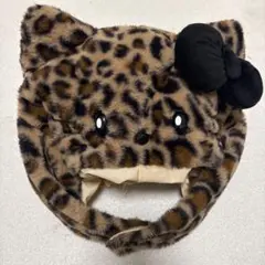 Usj ユニバ キティ ファンキャップ ヒョウ柄